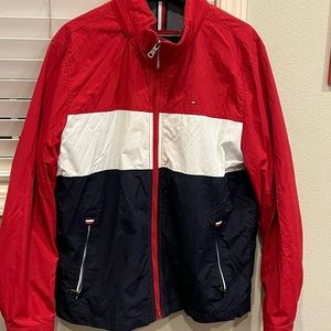 Tommy Hilfiger mens wind coat size large